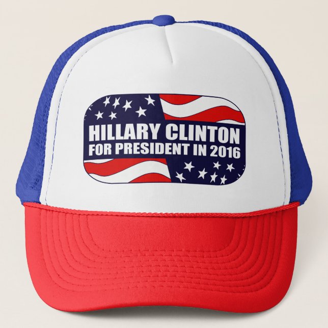 Hillary Clinton President 2016 Trucker Hat (Front)