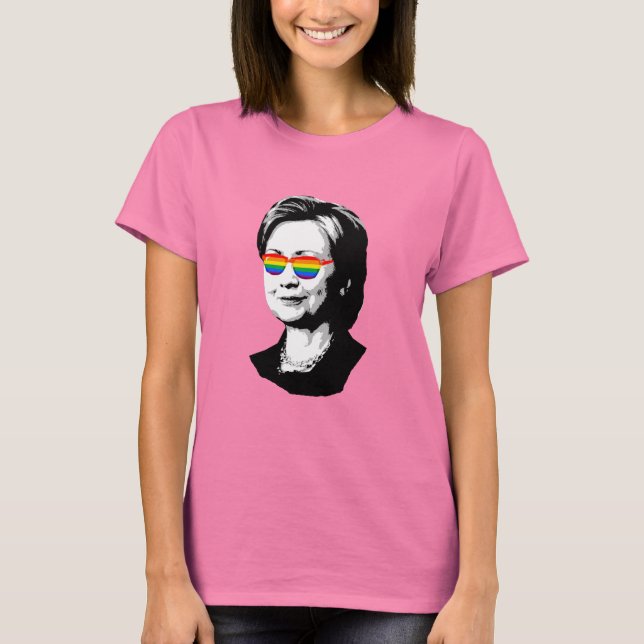 Hillary Clinton Pride 2016 - LGBT - T-Shirt (Front)