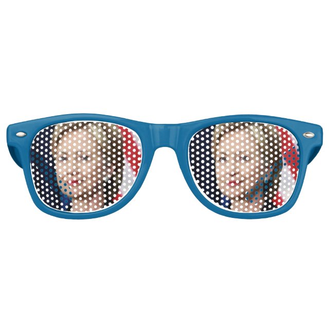 Hillary Clinton Retro Sunglasses (Front)