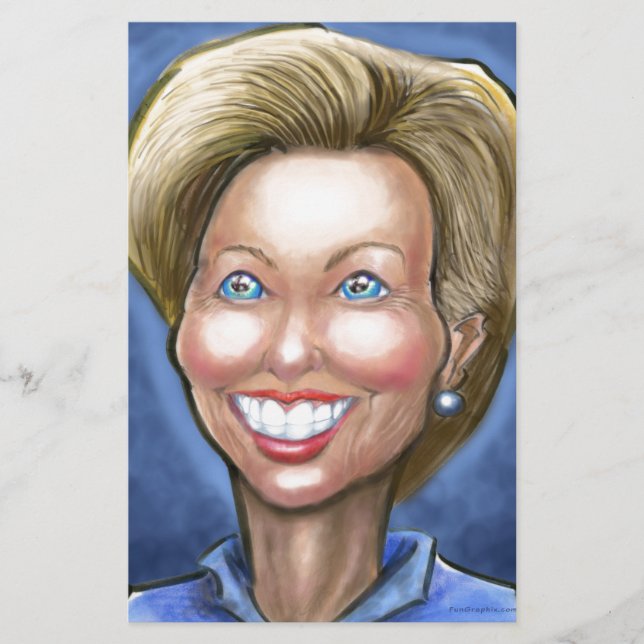 Hillary Clinton Stationery (Front)