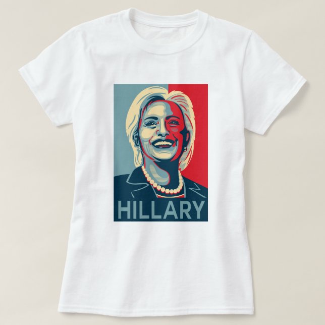 Hillary Clinton T-Shirt (Design Front)
