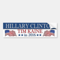 Hillary Clinton Tim Kaine 2016 Patriotic