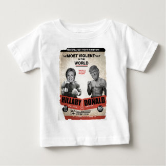 Hillary Clinton vs Donald Trump 2016 Baby T-Shirt