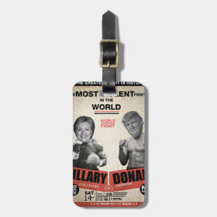 Hillary Clinton vs. Donald Trump 2016 Luggage Tag