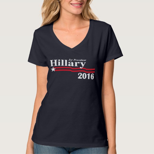Hillary for President 2016 T-shirt (Front)