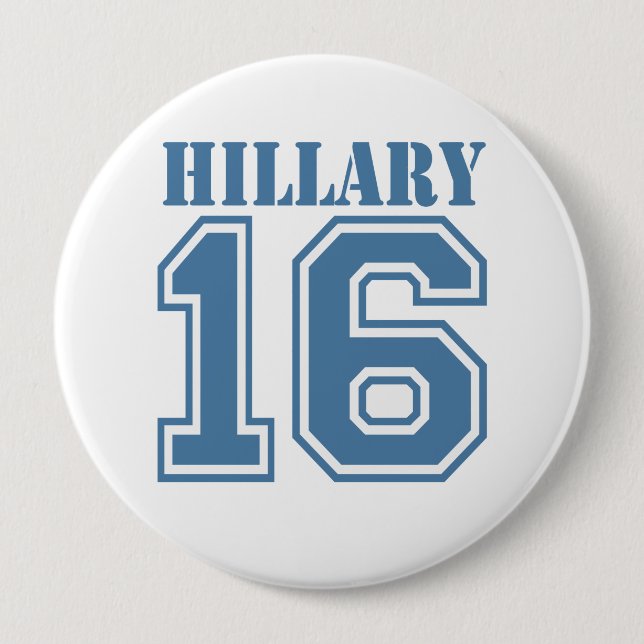 HILLARY IN 2016.png 10 Cm Round Badge (Front)