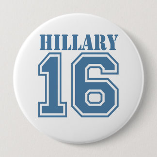 HILLARY IN 2016.png 10 Cm Round Badge