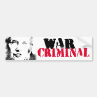 Hillary is a war criminal - Anti-Hillary Graffiti