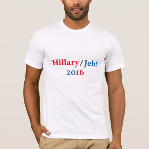 Hillary/Jeb 2016 shirt