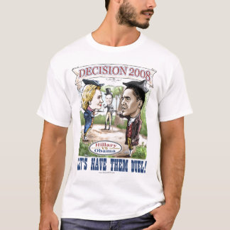 Hillary Obama Duelling Shirt