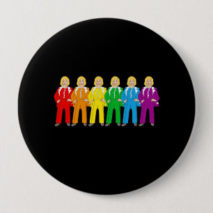Hillary Pantsuit Pride - 10 Cm Round Badge