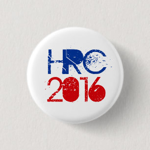 Hillary Rodham Clinton 2016 3 Cm Round Badge