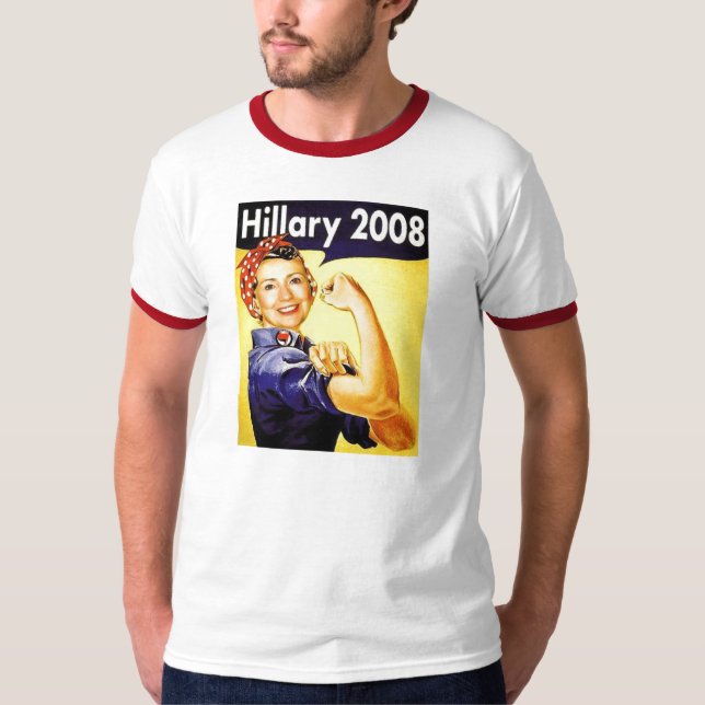 hillary roise vote T-Shirt (Front)