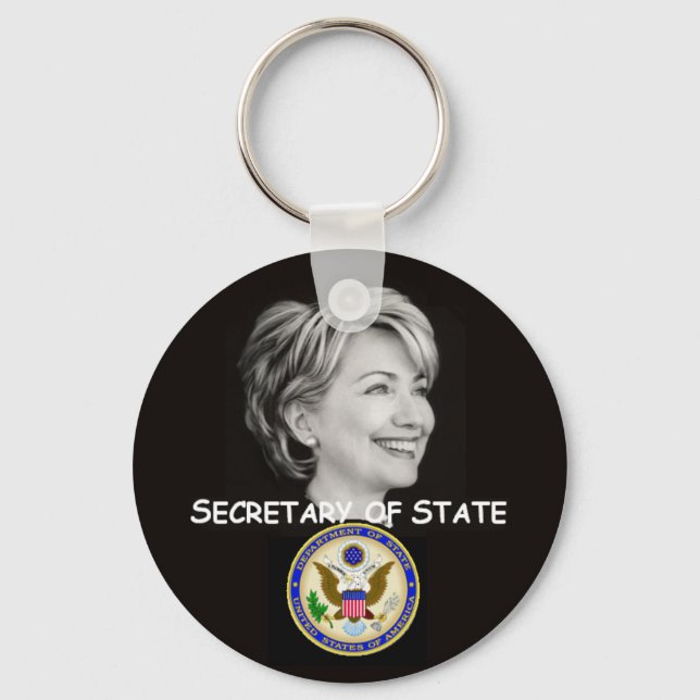 Hillary State Keychain (Front)