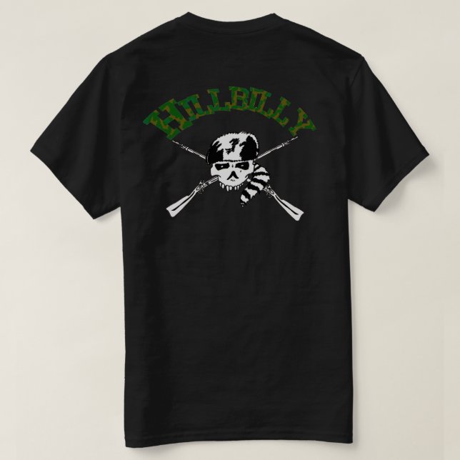 Hillbilly Bones Camo T-Shirt (Design Back)