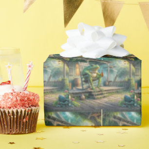 Hillbilly Frog Wrapping Paper