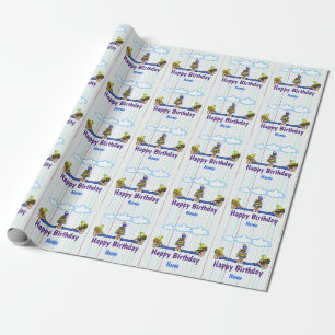 Hillbilly Happy Birthday Wrapping Paper