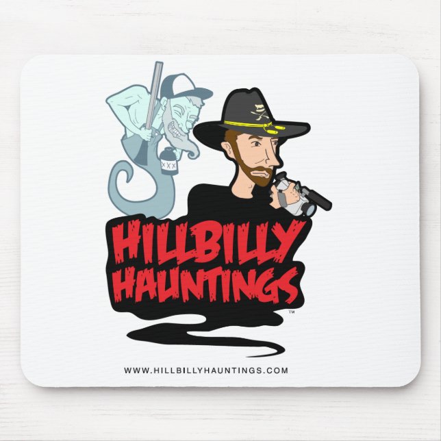 Hillbilly Hauntings Mouse Pad (Front)