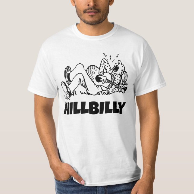 HILLBILLY MEN'S  FUNNY T-Shirt (Front)