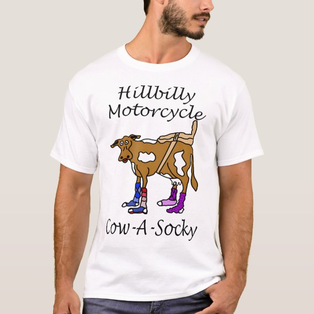 Hillbilly Motorcycle T-Shirt (Front)