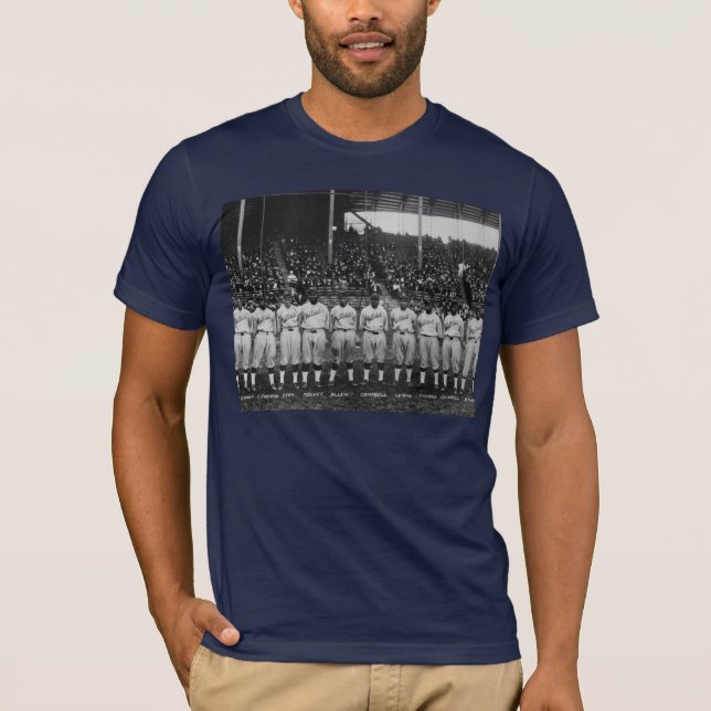 Hilldale Club baseball team, Coloured World Series T-Shirt (Front)