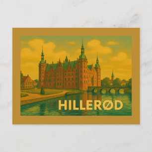 Hillerød Castle Denmark Postcard