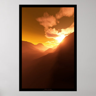 Hillfire (variation) poster