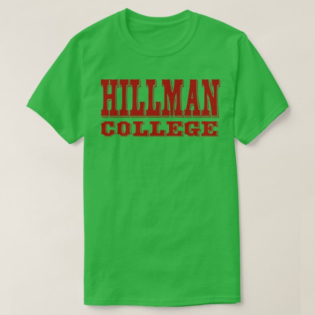 Hillman college T-Shirt (Design Front)