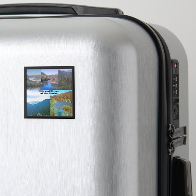 Hills and Rivers of the Ozarks Magnet (In Situ (Luggage))