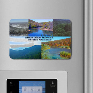 Hills and Rivers of the Ozarks Magnet