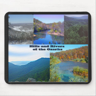 Hills and Rivers of the Ozarks Mouse Pad