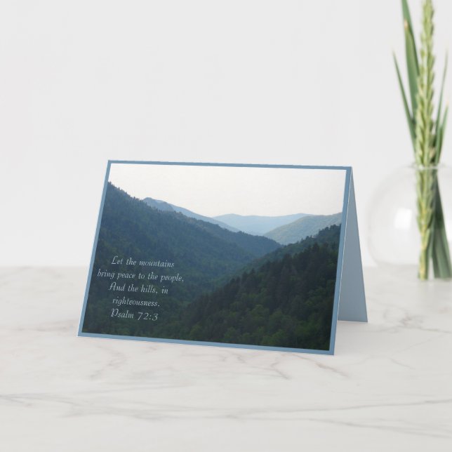 Hills and Valleys Card (Front)
