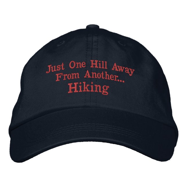 Hills - Hiking Fun Cap  (Front)