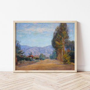 Hills Near Redlands, CA Theodore Clement Steele Poster