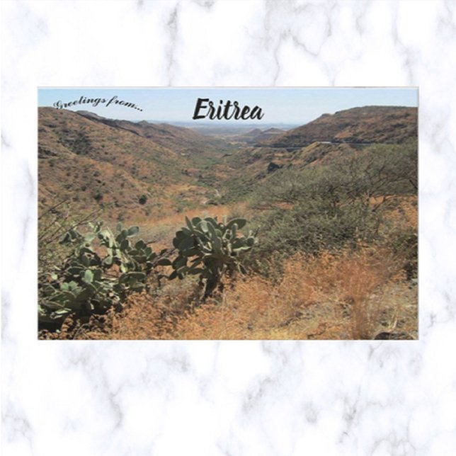 Hills of Eritrea Postcard (Creator Uploaded)