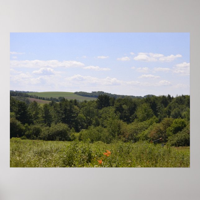 Hills of Pennsylvania Poster (Front)