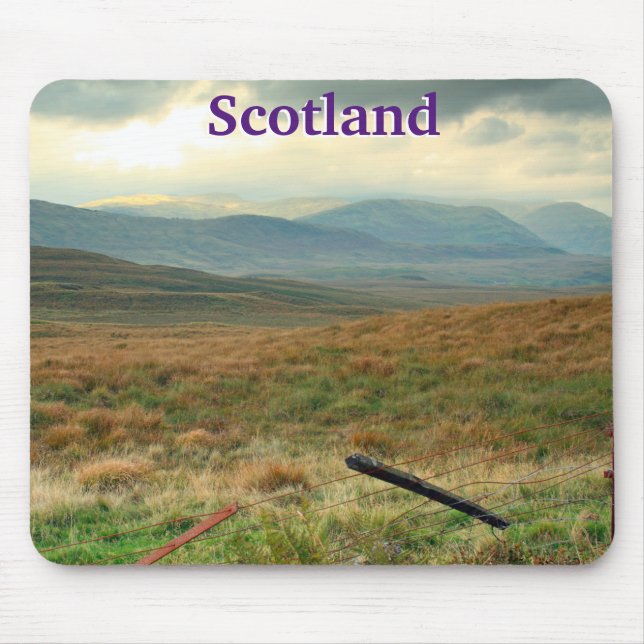 Hills of Perthshire, Scotland Mouse Pad (Front)