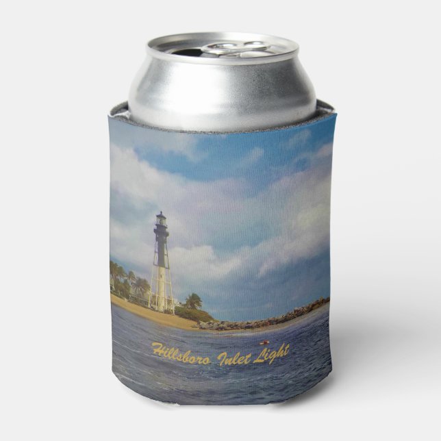 Hillsboro Inlet Light Custom Can Cooler (Can Front)
