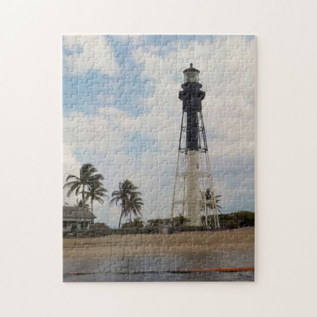 Hillsboro Inlet Light Tower Jigsaw Puzzle (Vertical)