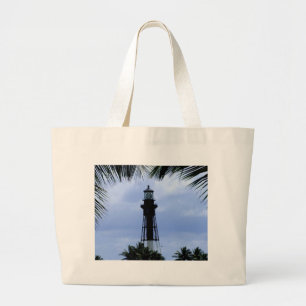 Hillsboro Inlet Lighthouse Large Tote Bag