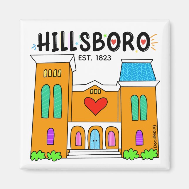 Hillsboro magnet (Front)