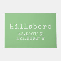 Hillsboro Oregon Latitude Longitude  
