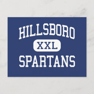 Hillsboro - Spartans - High - Hillsboro Oregon Postcard