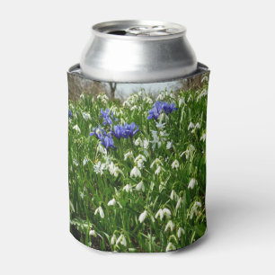 Hillside of Early Spring Flowers Landscape Can Cooler