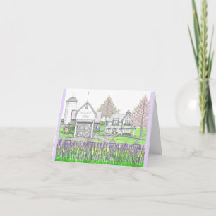Hilltop Farm Folded Note Card