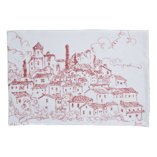 Hilltop Town of Callian | South of France Pillowcase