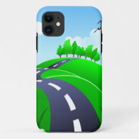 Hilly road, iPhone 5 case