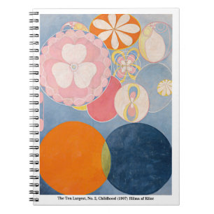 Hilma af Klint abstract art Notebook