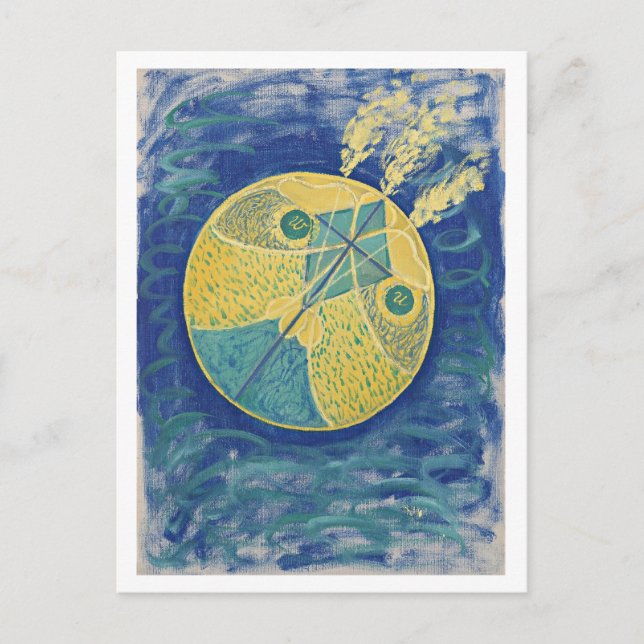 Hilma af Klint abstract art Postcard (Front)