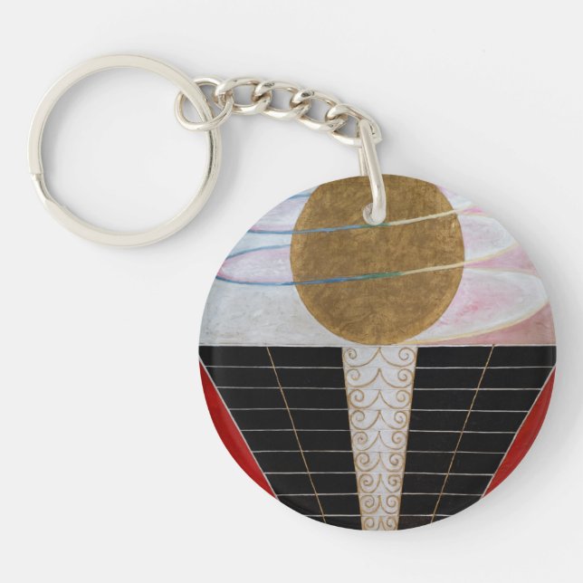 Hilma af Klint - Altarpiece II Key Ring (Front)